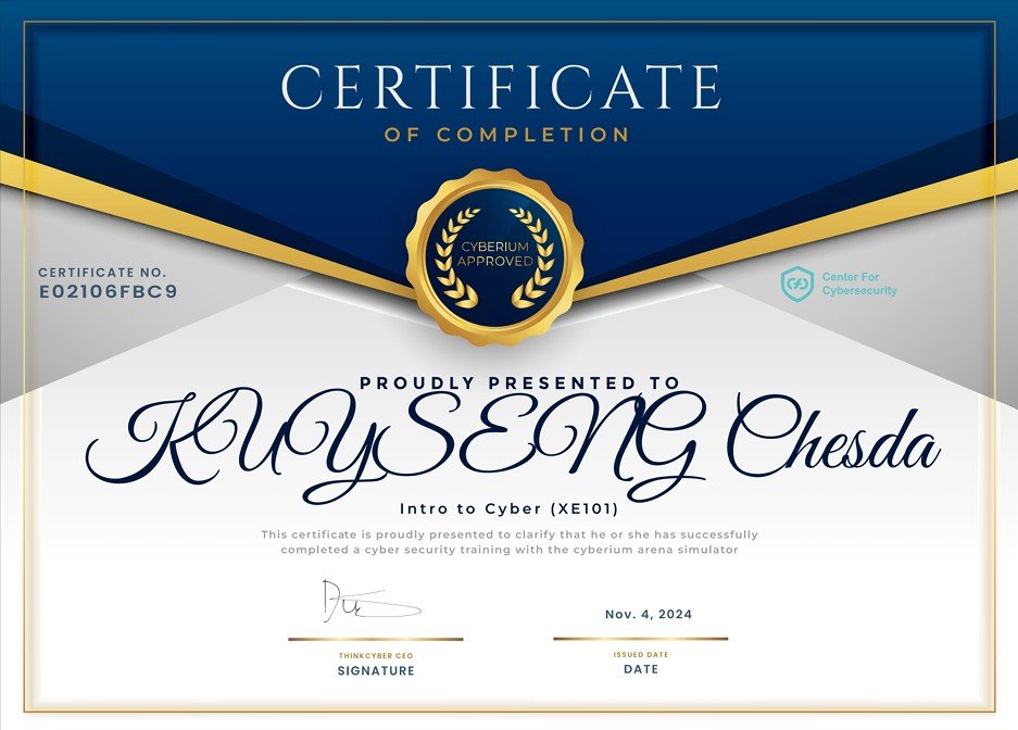 University Life Certificates Certificate